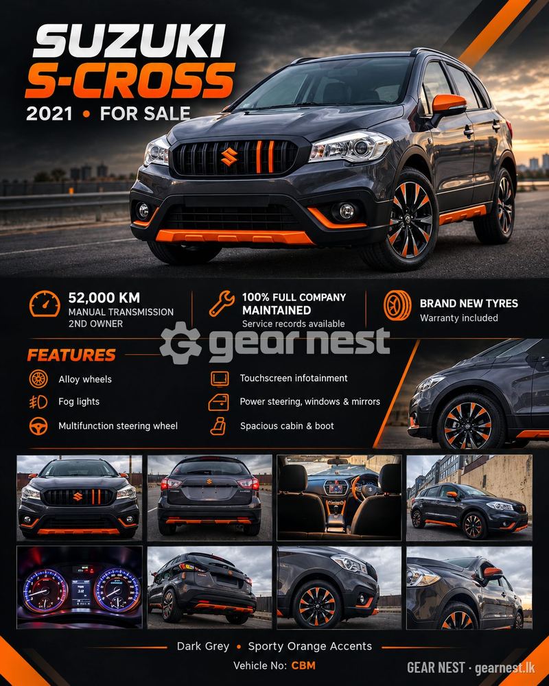 2021 Suzuki S-Cross for sale in Colombo, Colombo - photo 7